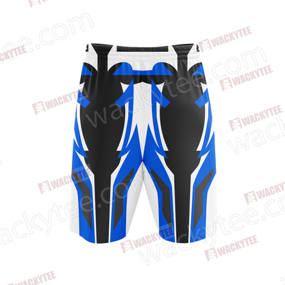 Naruto Sasuke Symbol New Look Unisex 3D Beach Shorts