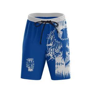 Quidditch Ravenclaw Harry Potter Beach Shorts