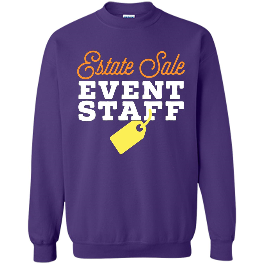 Estate Sale Event Staff T-shirt Purple