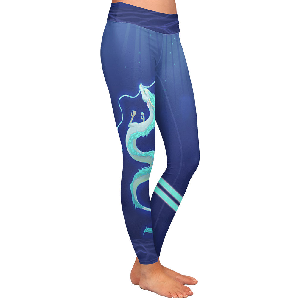 Ghibli Spirited Away Version 2 3D Leggings