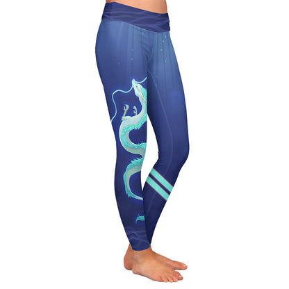 Ghibli Spirited Away Version 2 3D Leggings