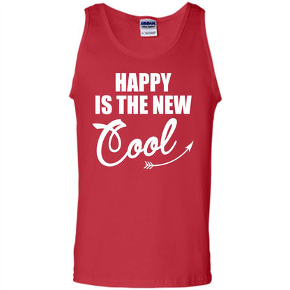 Happy Is The New Cool T-shirt Red