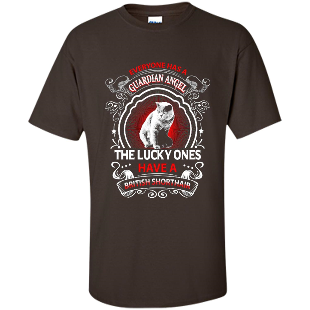 British Shorthair T-shirt The Lucky Ones Dark Chocolate