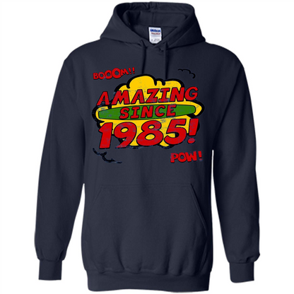 Birthday Gift T-shirt Amazing Since 1985 T-shirt Navy