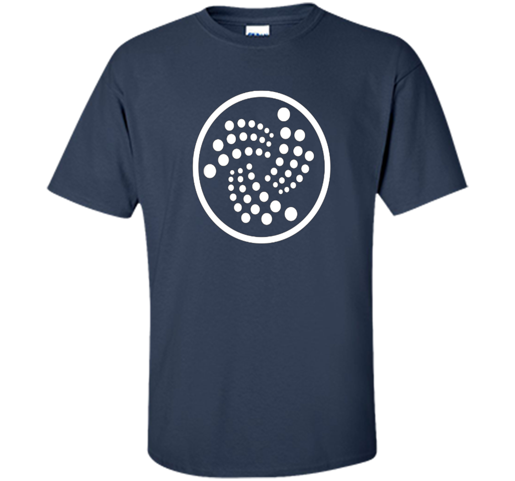 Iota T-shirt Miota Cryptocurrency Blockchain Token T-shirt Navy