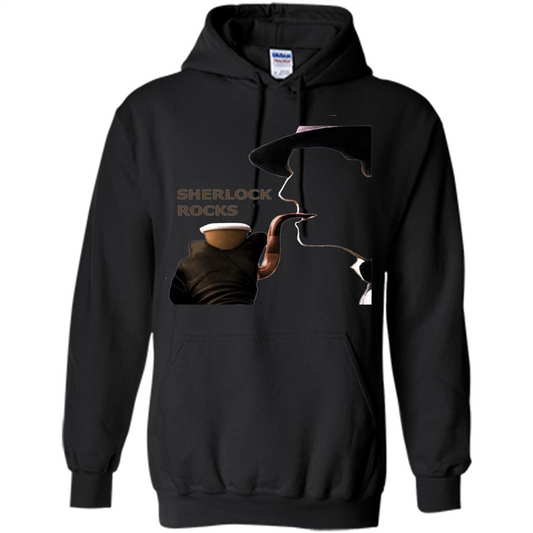 Sherlock Rocks T-shirt Black