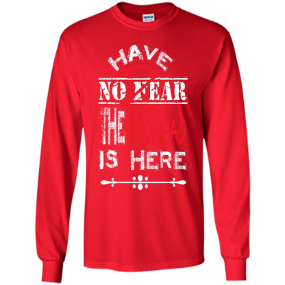 Redhead T-shirt Have No Fear The Redhead Is Here Red