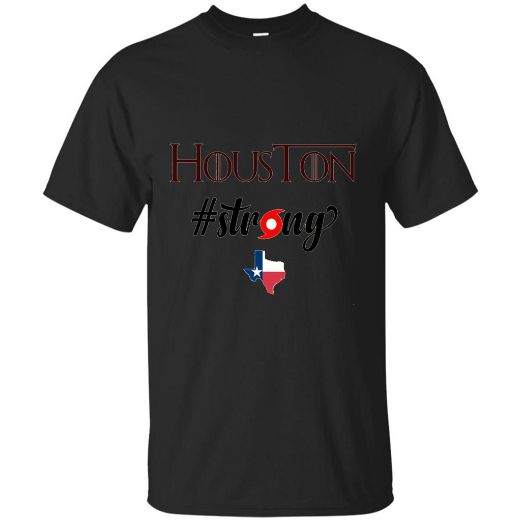 Houston Strong Texas T-Shirt Black