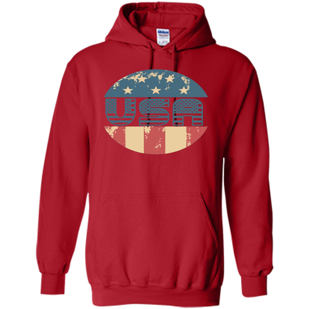 Independence Day T-shirt USA 4th Of July Flag Red