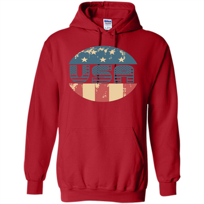 Independence Day T-shirt USA 4th Of July Flag Red