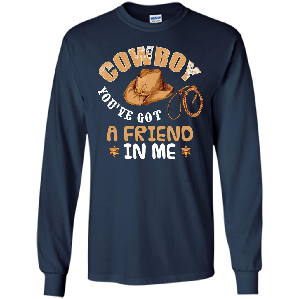 Cowboy You've Got a Friend in Me T-shirt Navy