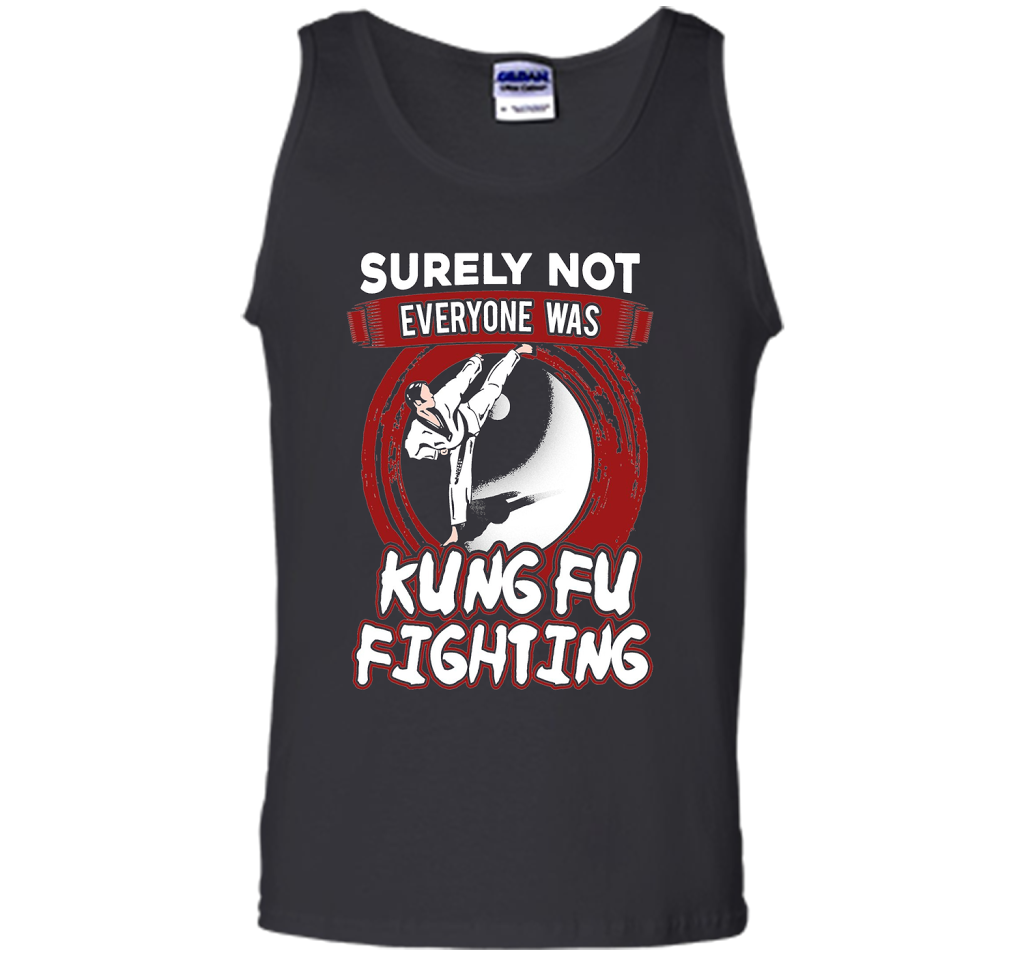 Surely Not Everyone Was Kung Fu Fighting T-shirt Royal