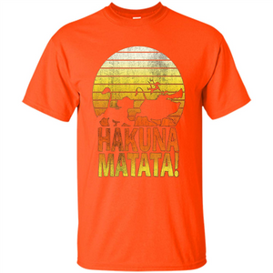 Cartoon T-shirt The Lion King Hakuna Matata