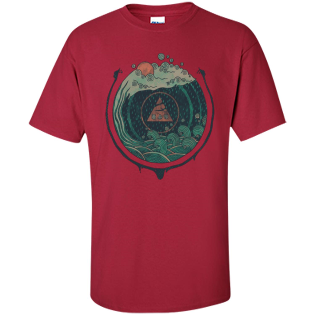 Water T-shirt Cardinal