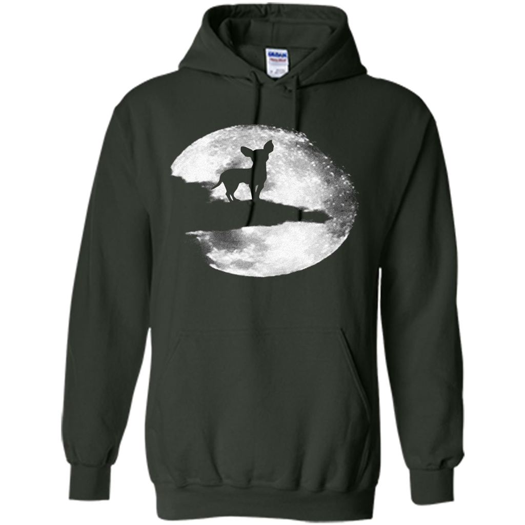 Chihuahua And Moon Halloween T-Shirt