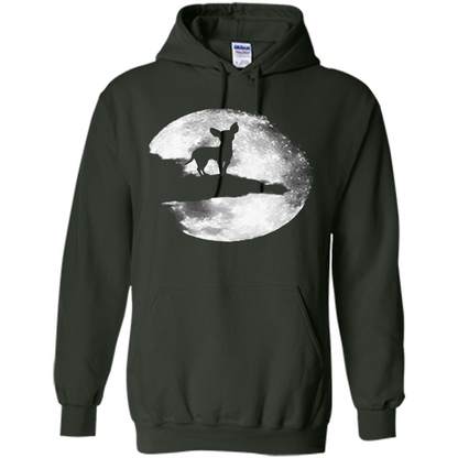 Chihuahua And Moon Halloween T-Shirt
