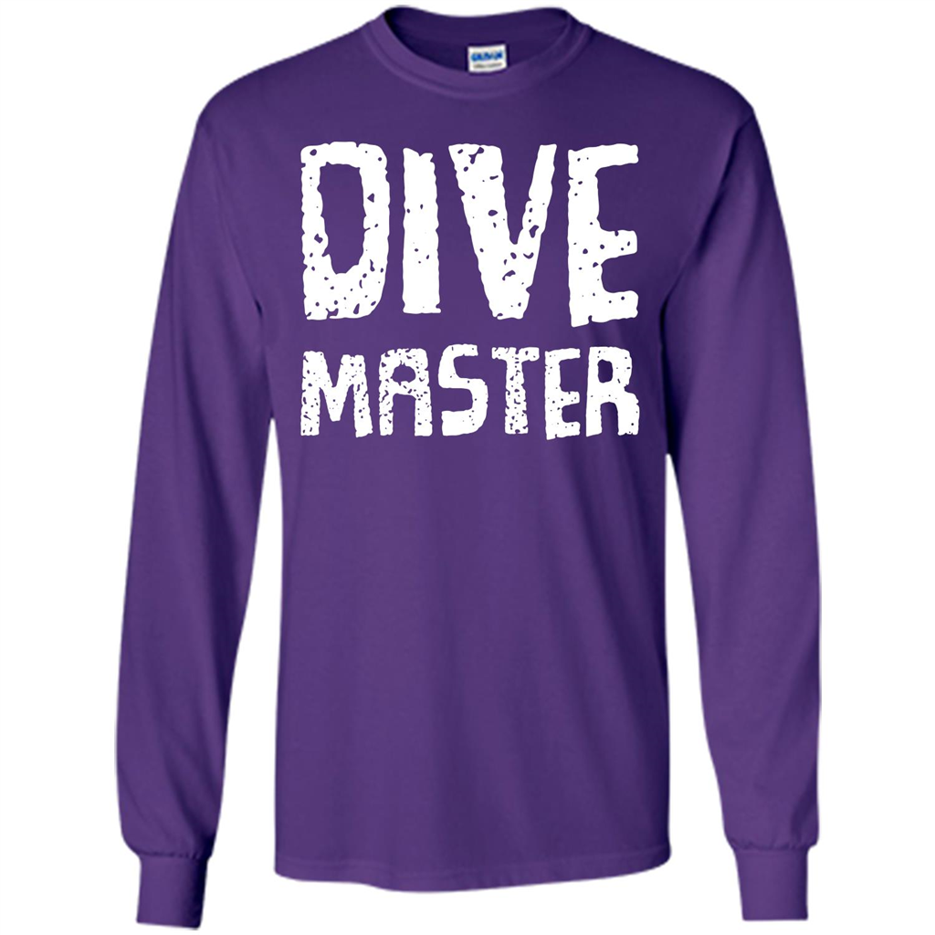 Dive Master T-shirt Purple