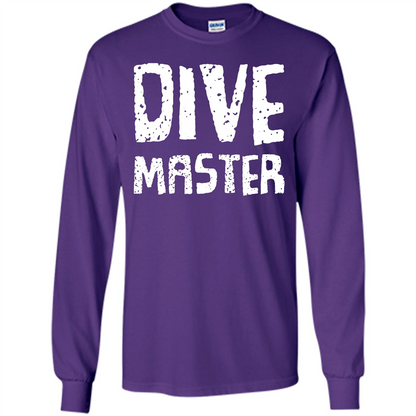 Dive Master T-shirt Purple