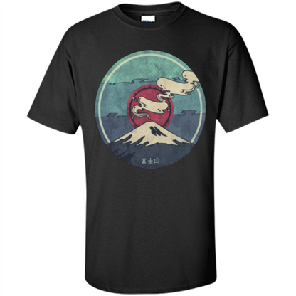 Mount Fuji T-shirt Black