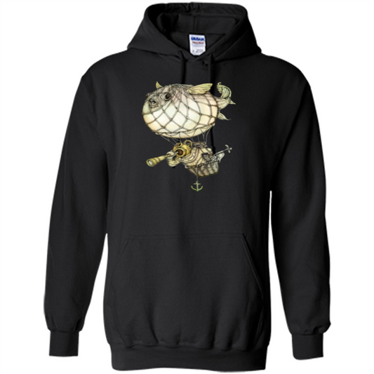 Blowfish T-shirt Captive Balloon T-shirt Black