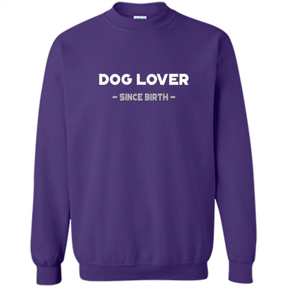 Dog Lover Since Birth T-shirt Orange