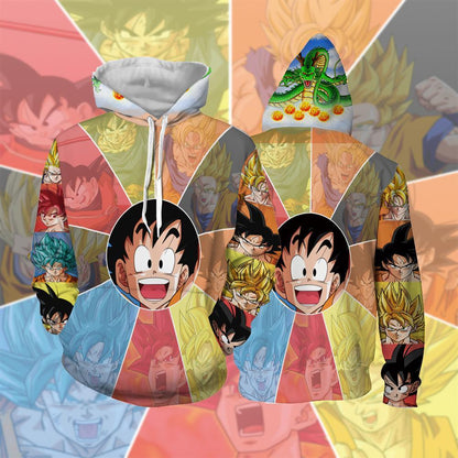Son Goku Dragon Ball 3D Hoodie