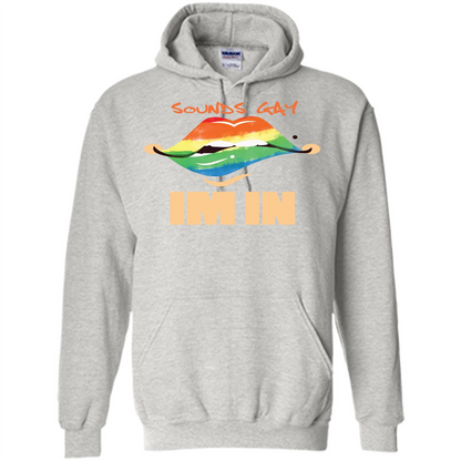 LGBTQ T-shirt Sound Gay Im In Ash