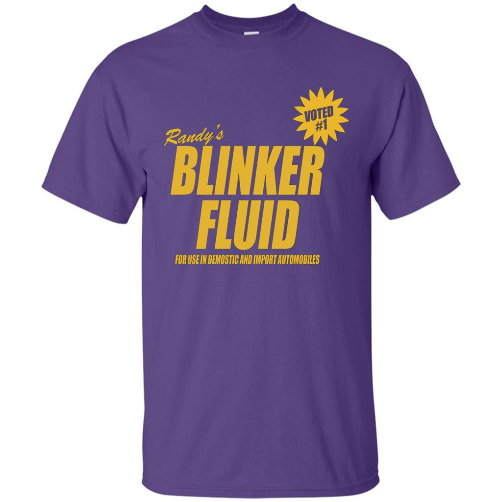 Randy's Blinker Fluid T-shirt Purple