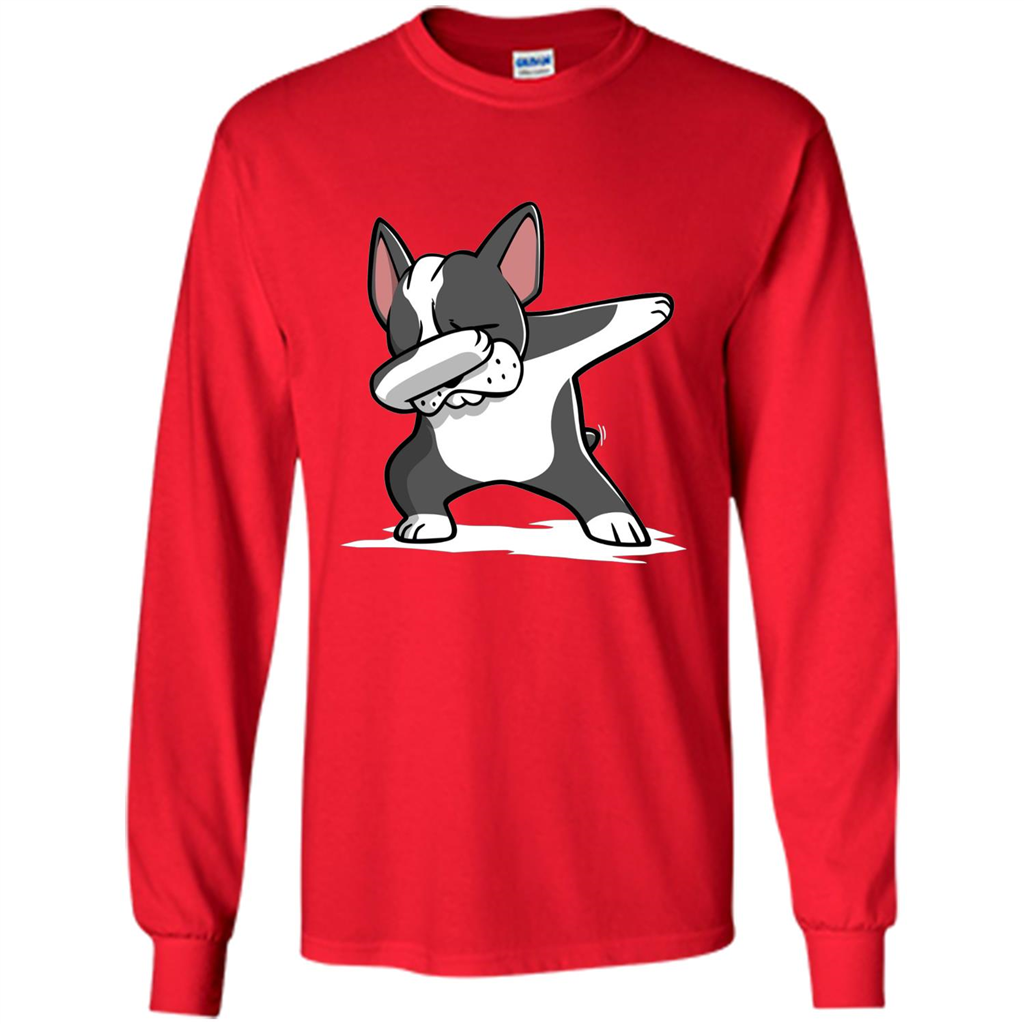 Dabbing Boston Terrier Dog T-Shirt Dab Dance T-shirt