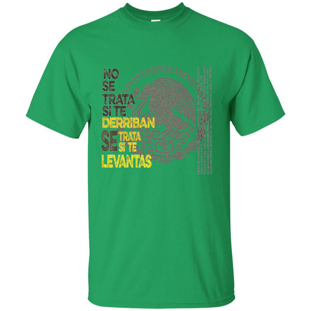 Mexican Pride With A Positive Message T-Shirt Irish Green