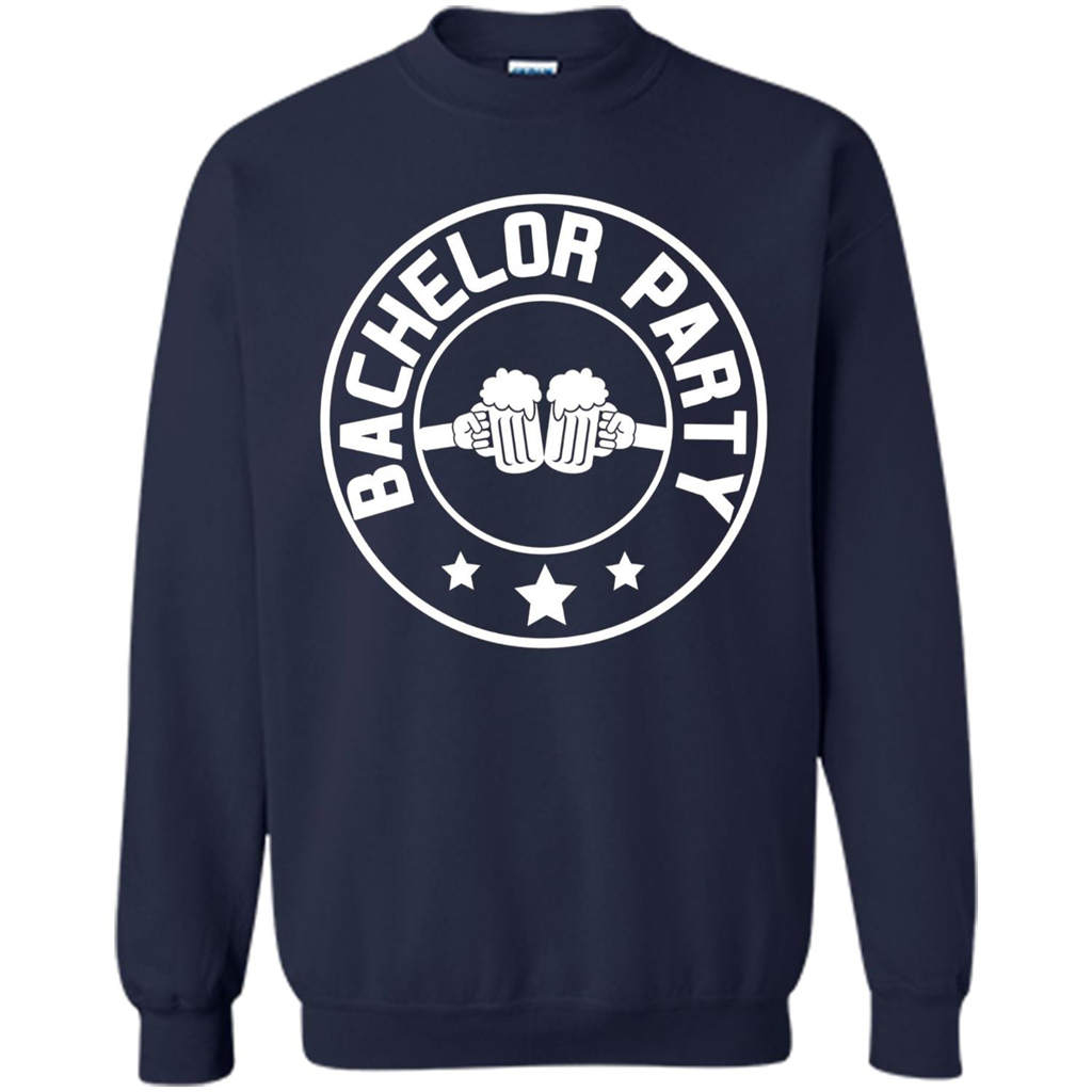 Men's Bachelor Party Cheers T-shirt Navy
