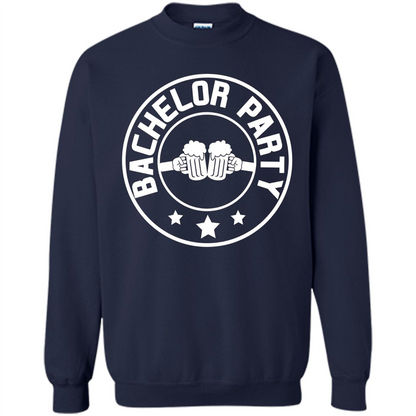 Men's Bachelor Party Cheers T-shirt Navy