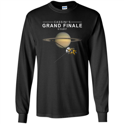 Cassini Grand Finale Space T-shirt Black