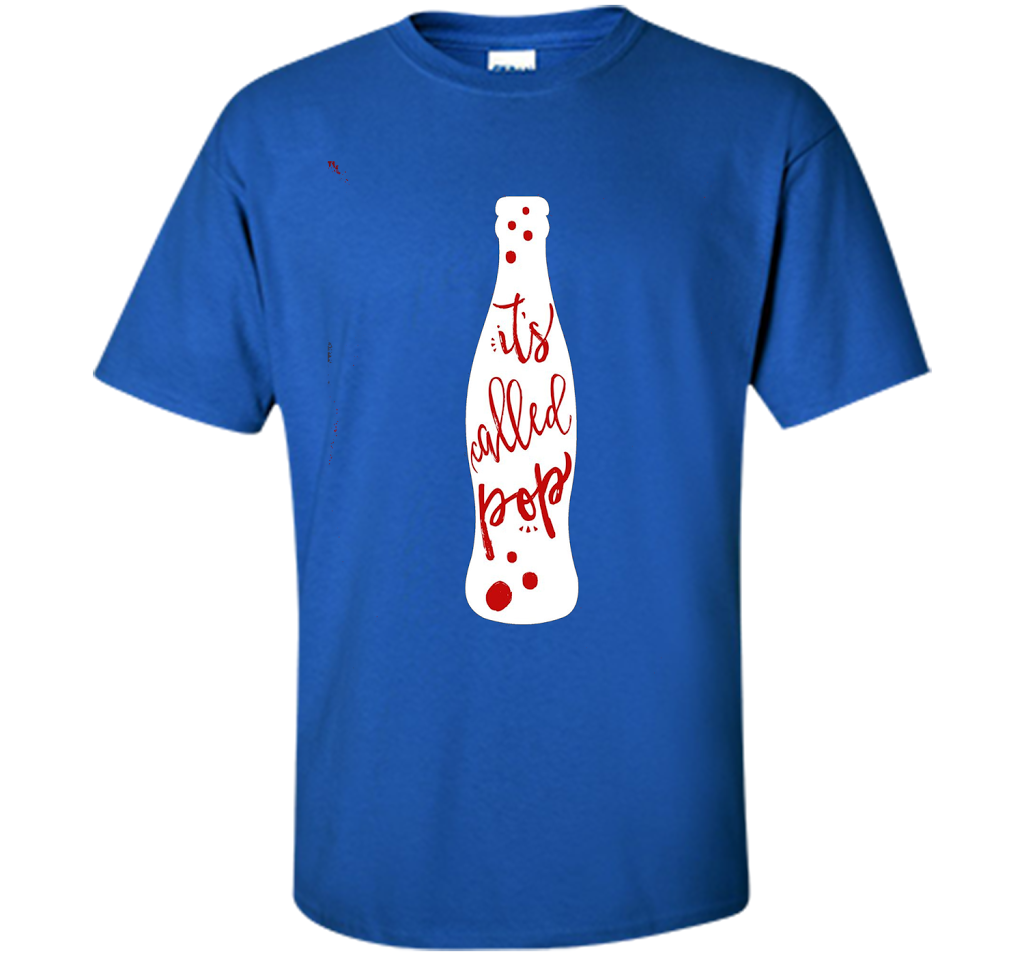 It's Called POP - funny debate handwritten style tshirt t-shirt Royal