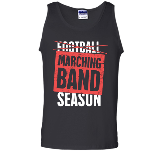 It's Marching Band Season Not Football T-shirt Black