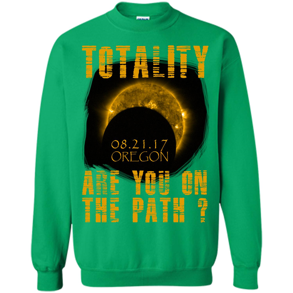 Oregon Totality Are You On The Path August 21 2017 Irish Green