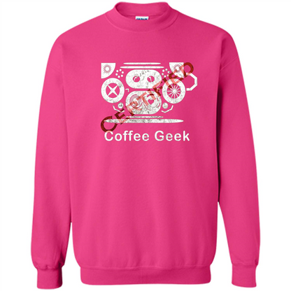 Coffee Lover T-shirt Certified Coffee Geek Heliconia
