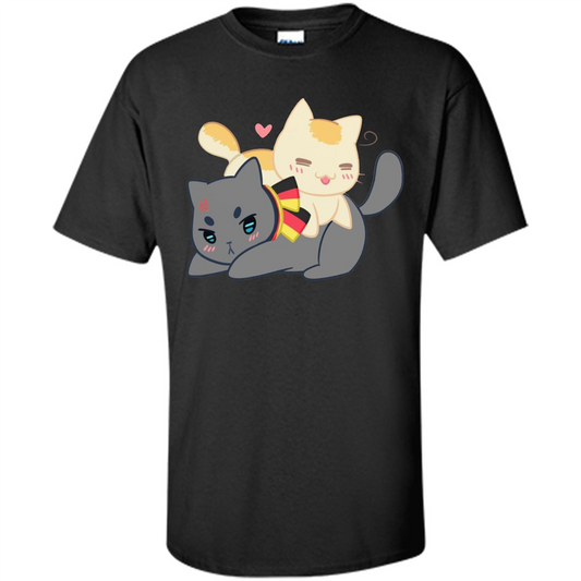 Hetalia GerIta Neko T-Shirt Black