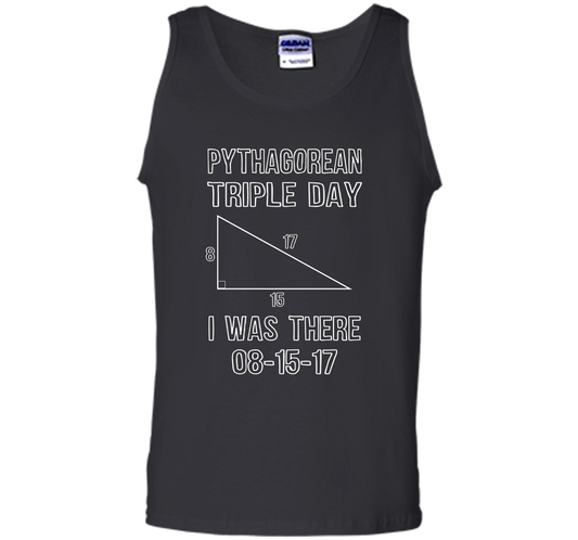 Pythagorean Triple Day 2017 8-15-17 Geeky T-shirt Black