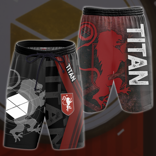 Destiny Titan All Over Print Beach Shorts Jogger Beach Shorts