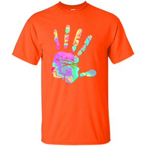 Hand Print Watercolor T-shirt