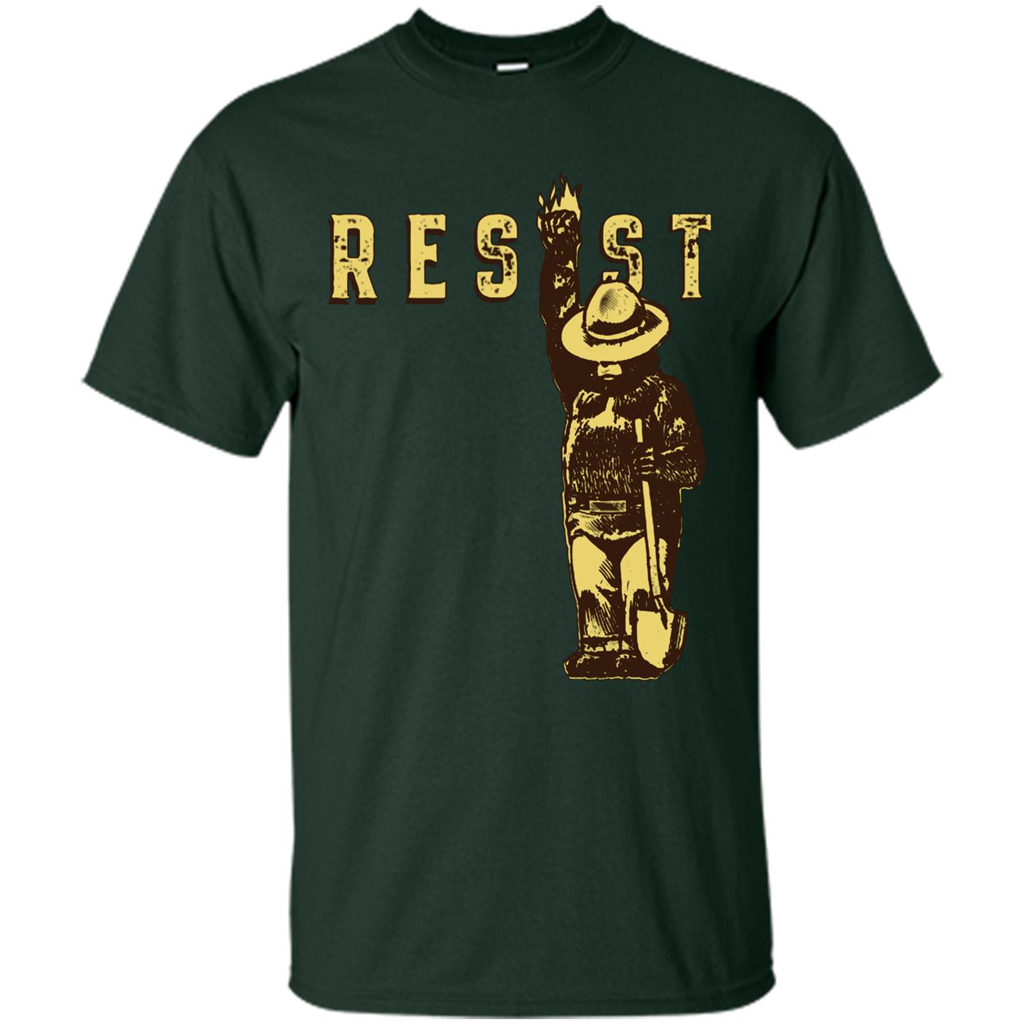 Resist T-Shirt Forest Green