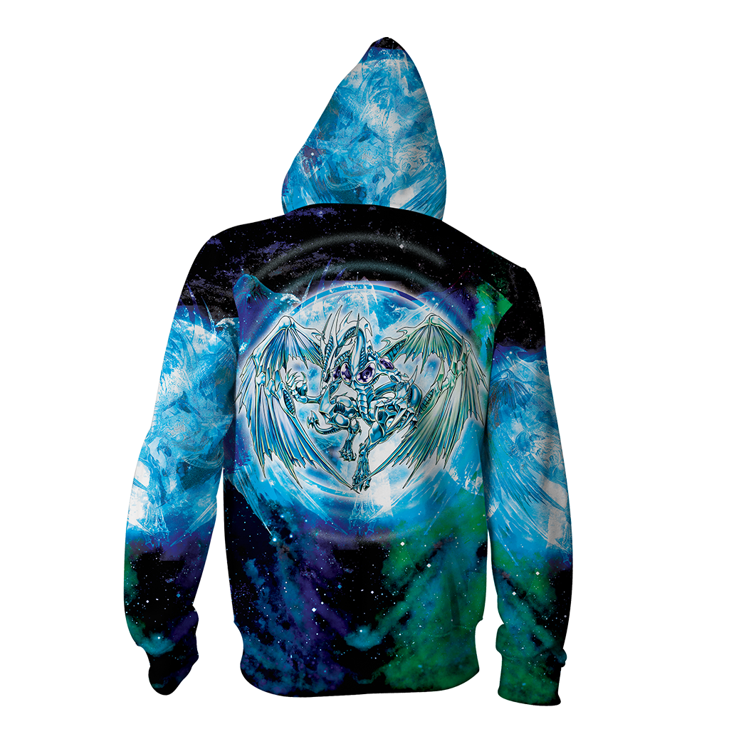 Yu-Gi-Oh! Stardust Dragon 3D Zip Up Hoodie