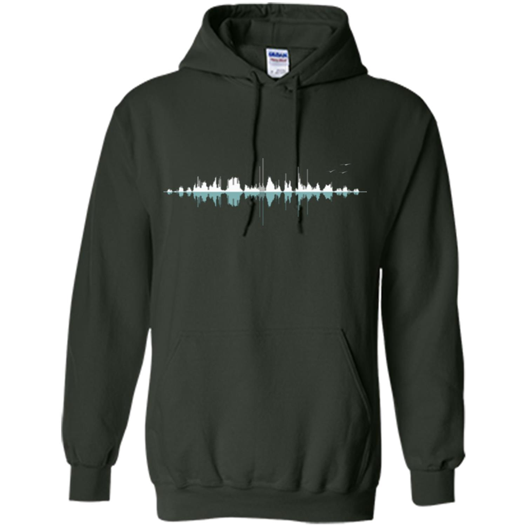 Music City T-shirt Forest Green