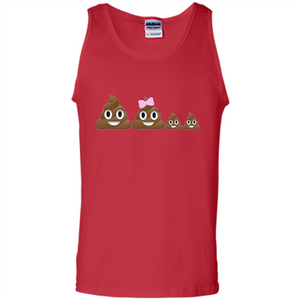 Poop Family Emoji Emoticon Smiley T-shirt