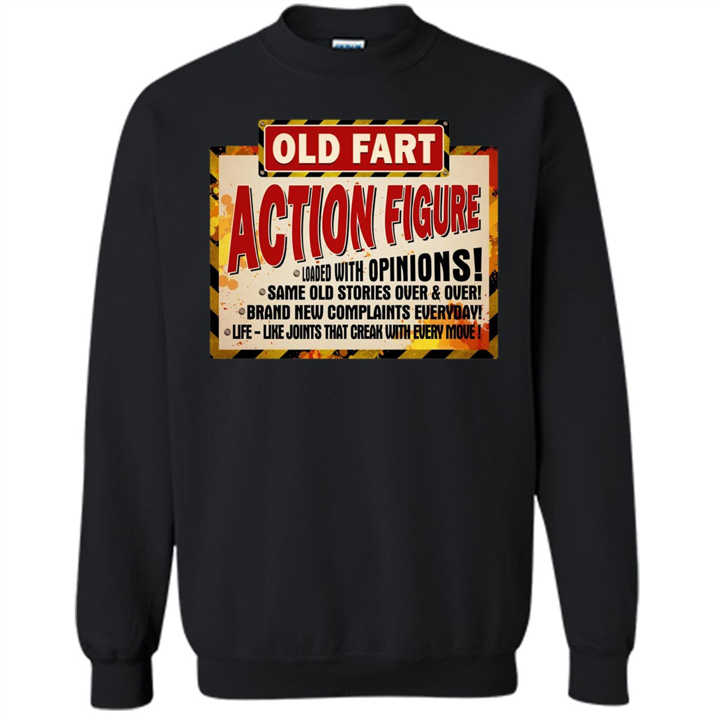 Old Fart Action Figure - Funny Birthday T-Shirt