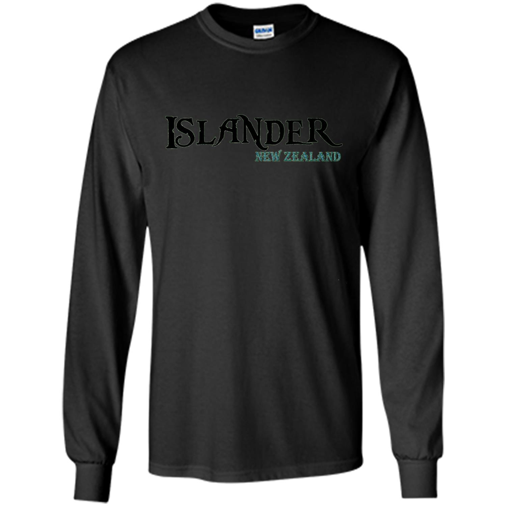 Islander New Zealand T-shirt Black