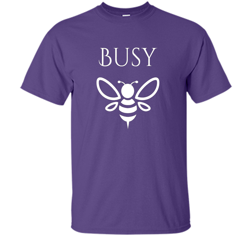 Busy Bee Bumble Bee shirt t-shirt Purple
