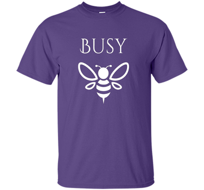 Busy Bee Bumble Bee shirt t-shirt Purple