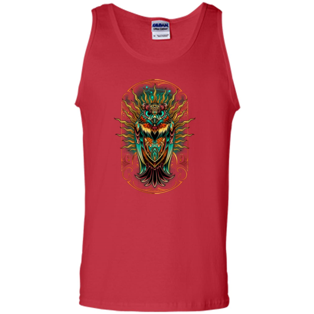 Owl Keeper T-shirt Red